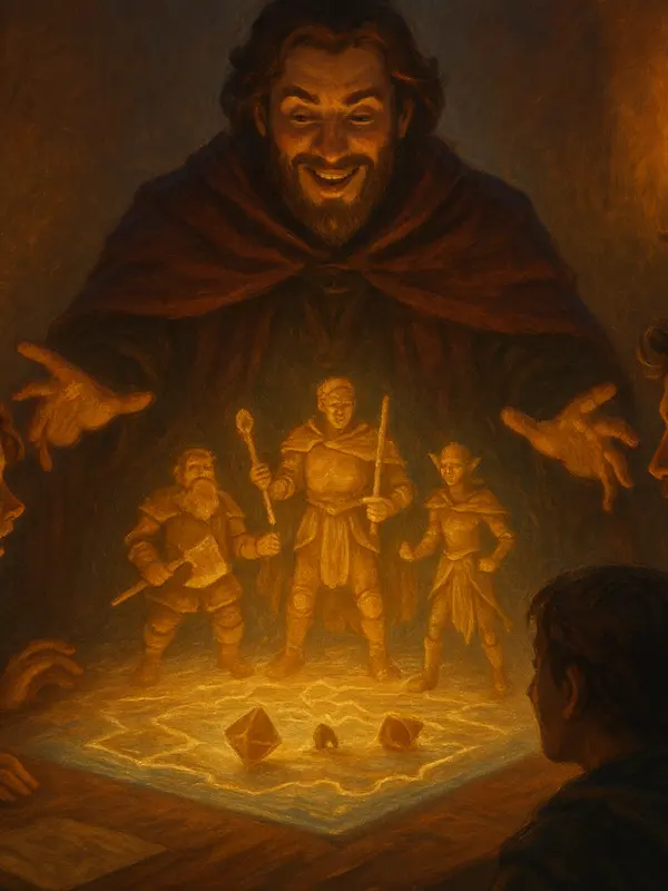 Behind every epic quest is a slightly sleep-deprived Dungeon Master